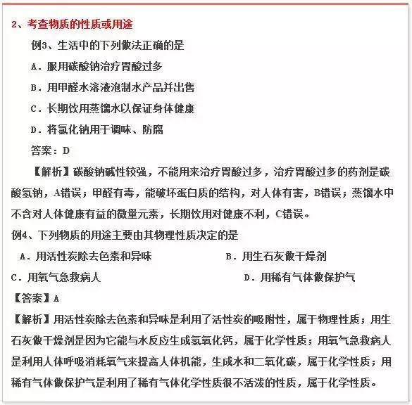 年年考 年年錯(cuò)！中考化學(xué)這些題千萬(wàn)別再丟分了